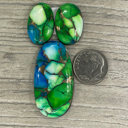 Peacock Dahlia Set