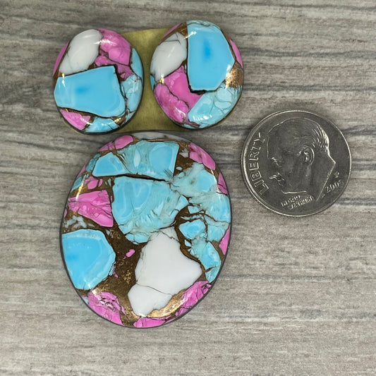 Cotton Candy Dahlia Set