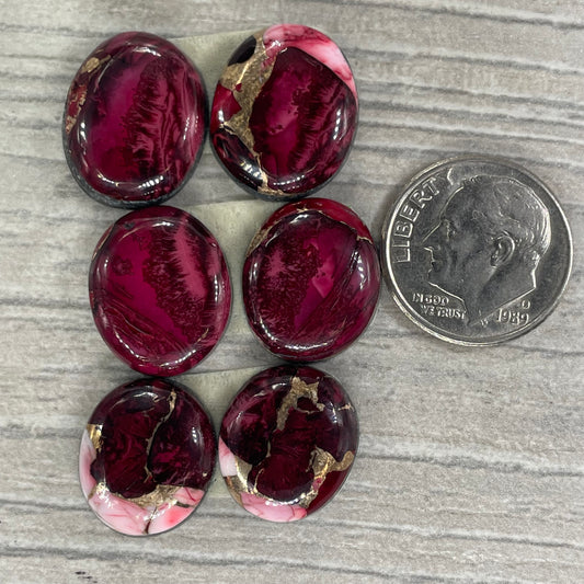 Rose Dahlia Earrings