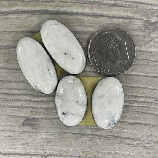 White Buffalo Earring Pairs