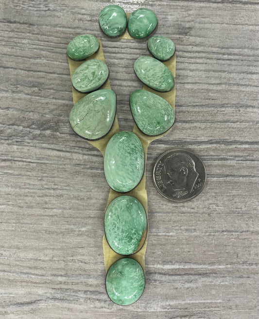 Australian Variscite Lariat Set
