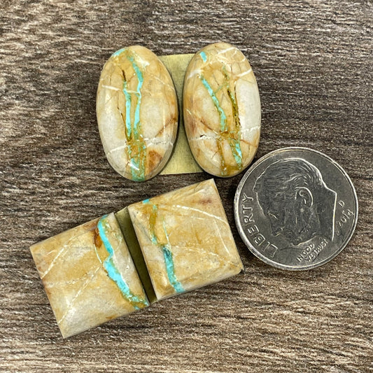 Boulder Earring Pairs