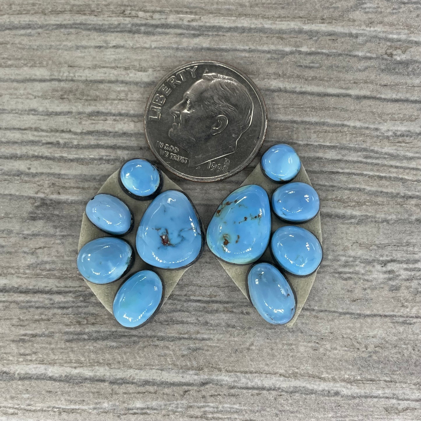 Golden Hill Earring Pair