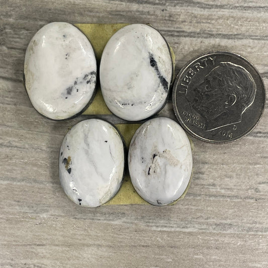 White Buffalo Earring Pairs