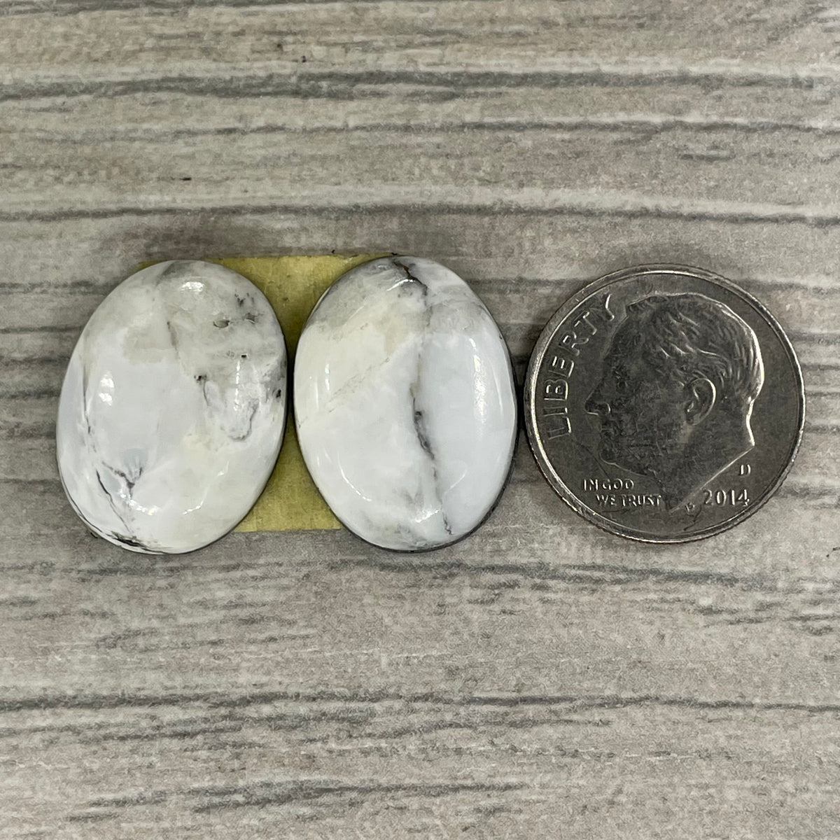 White Buffalo Earring Pairs