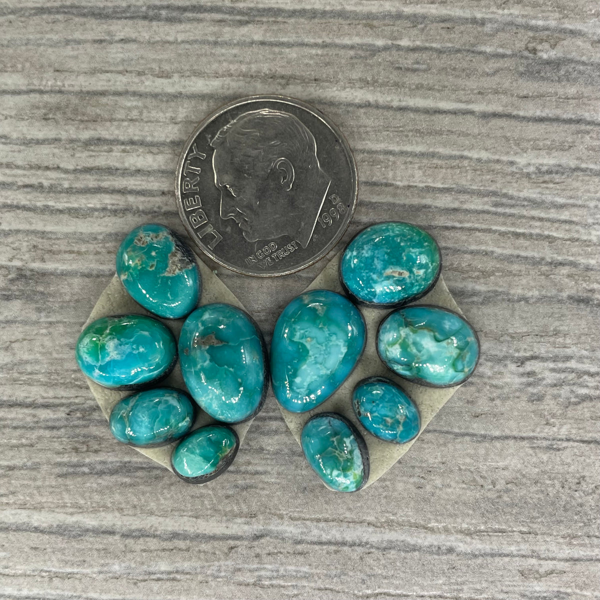 Emerald Valley Earring Pair