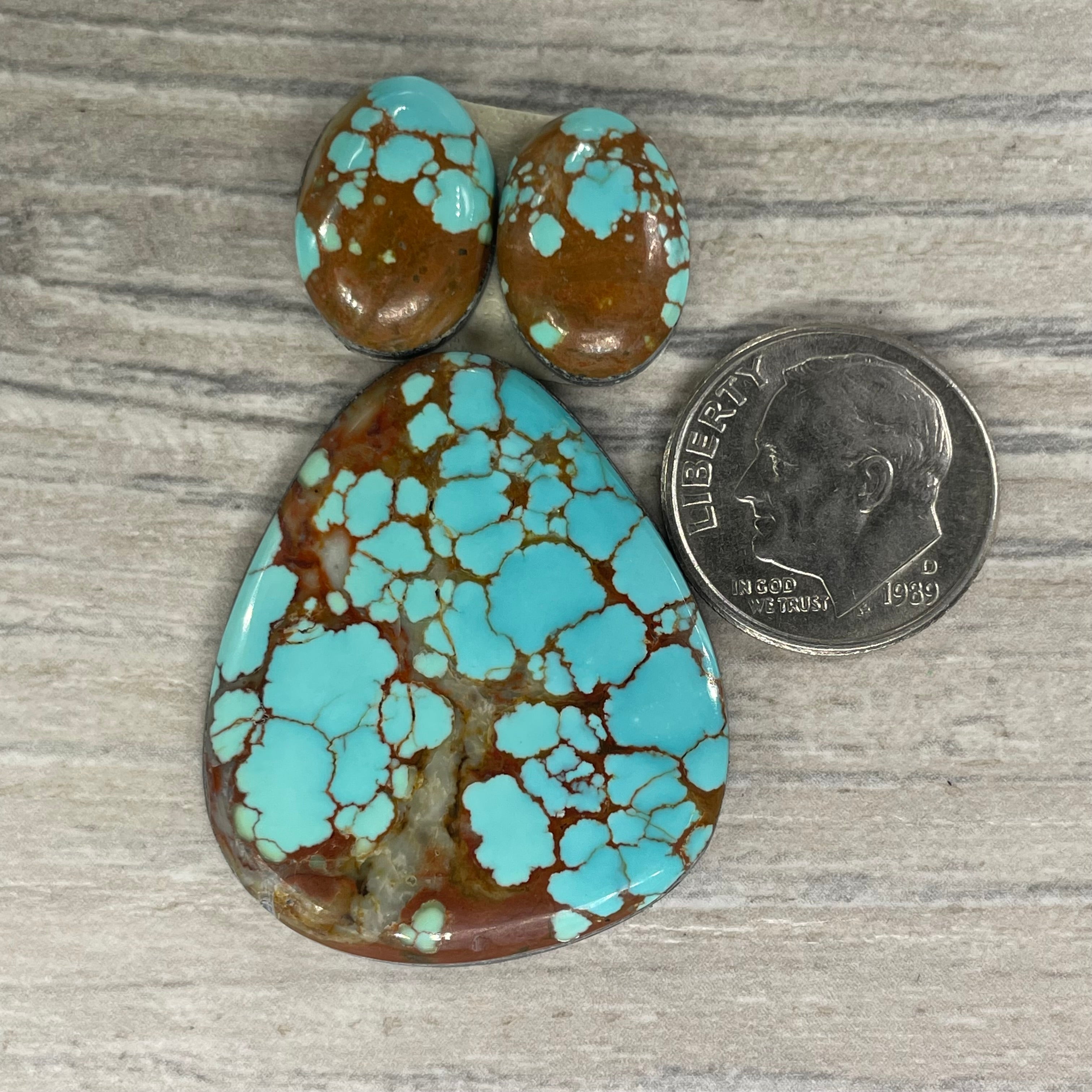 Number 8 Set – Peterson Turquoise