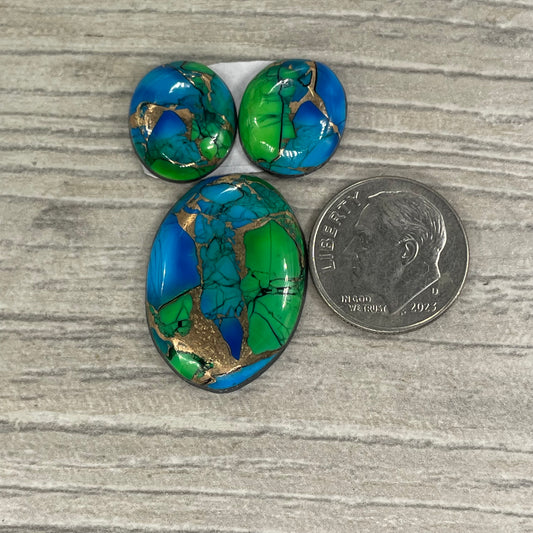 Peacock Dahlia Set