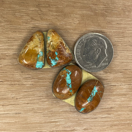 Boulder Earring Pairs