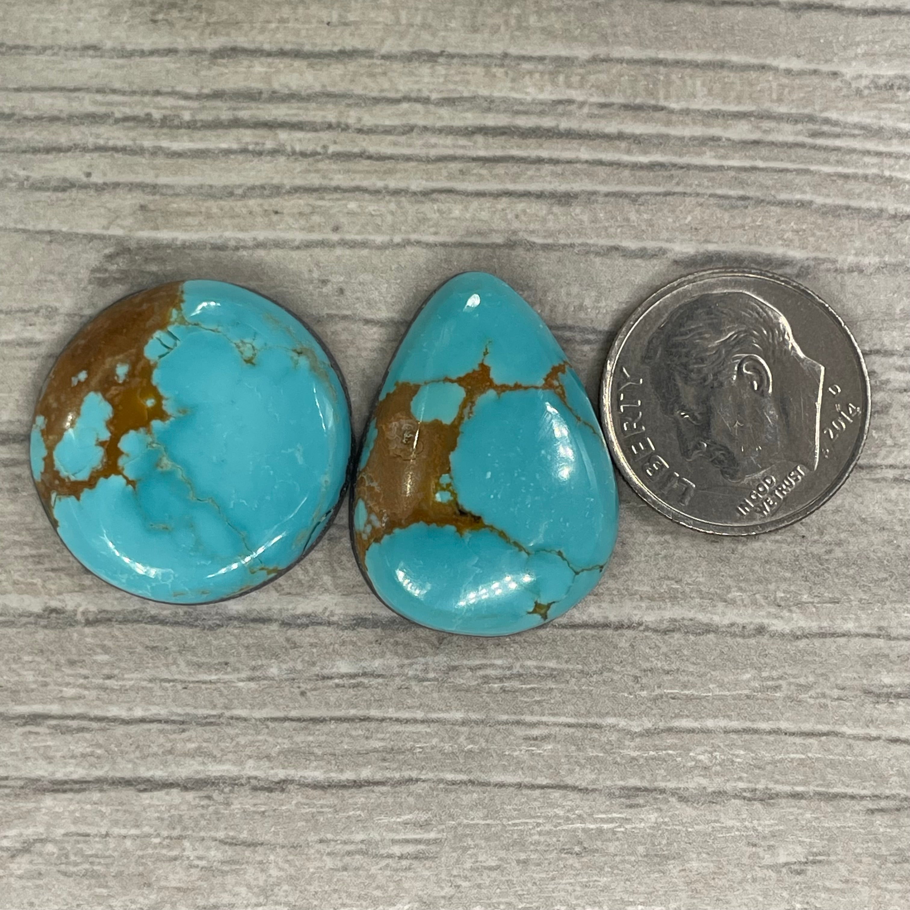 Number 8 peterson turquoise